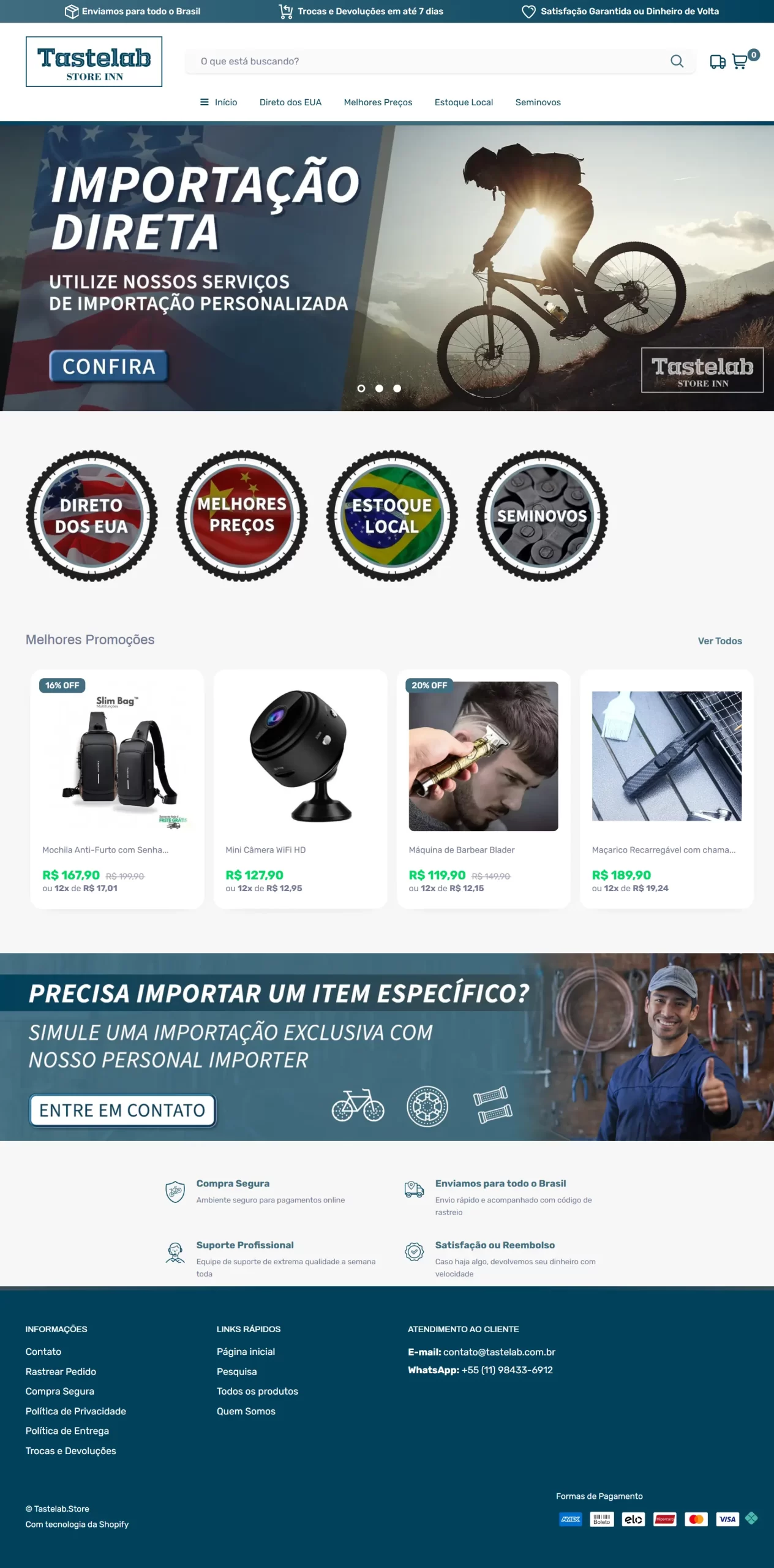 Tastelab Store Bikes Shopify