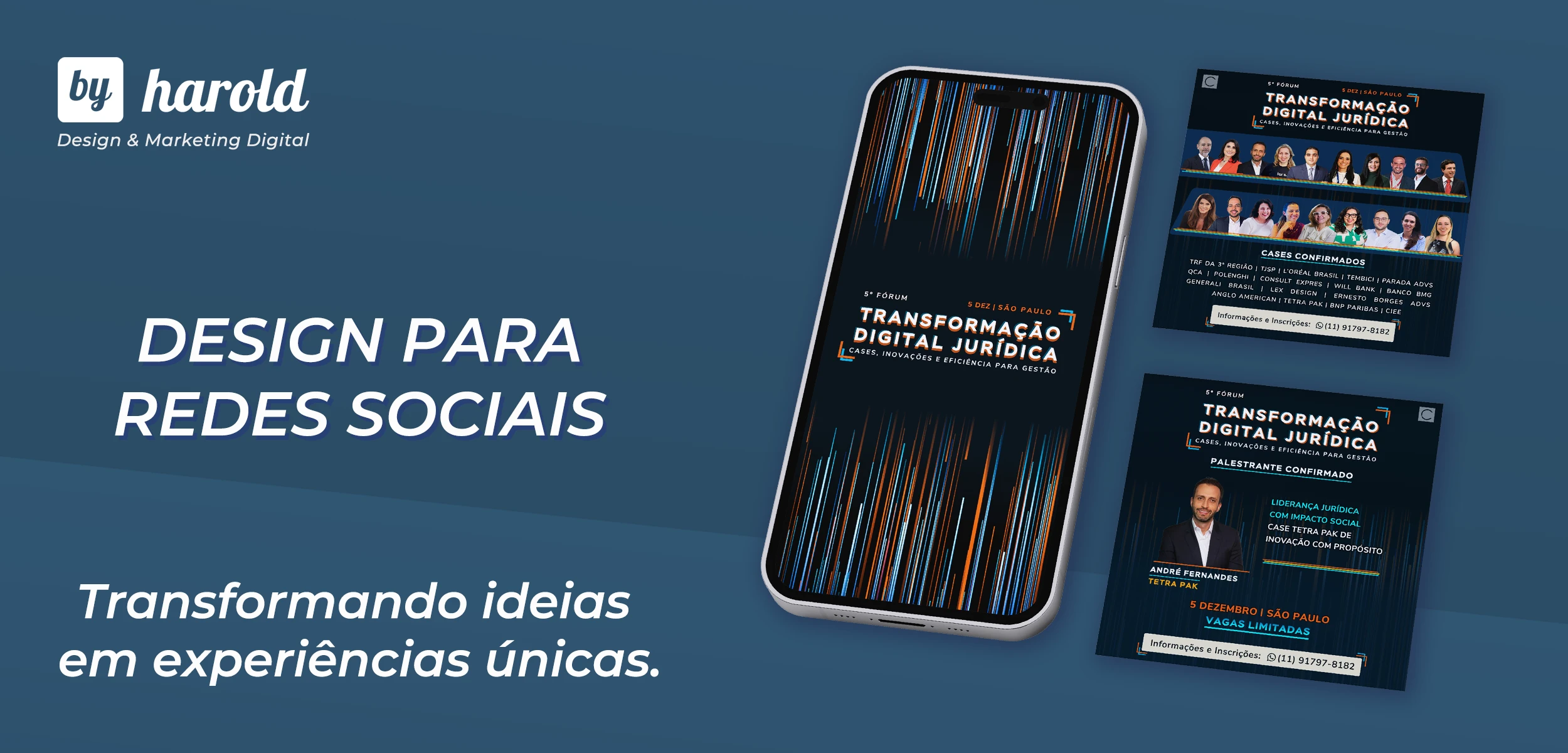 Design para Redes Sociais